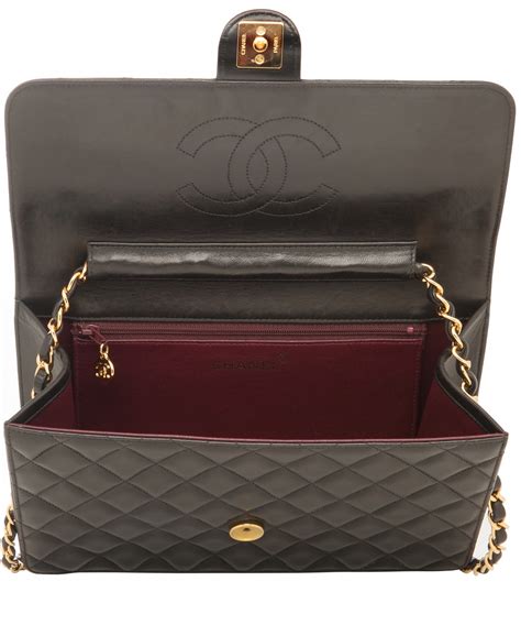 chanel medium flap on shoulder|chanel vintage single flap.